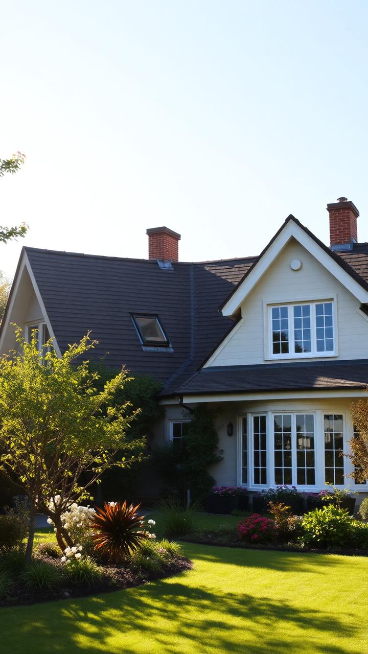 Casa con jardín